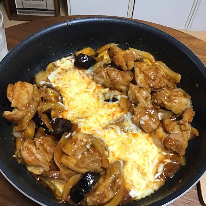 フライパンで簡単!チーズタッカルビ